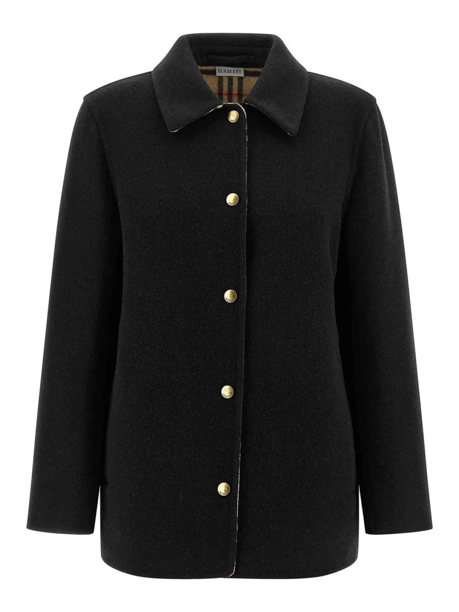 Burberry Veste Casual - Noir