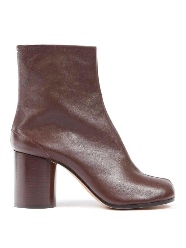 Maison Margiela Bottines - Rouge Brun