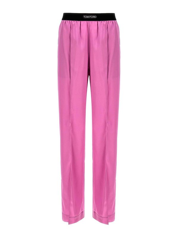 Tom Ford Pantalons Décontractés - Violet