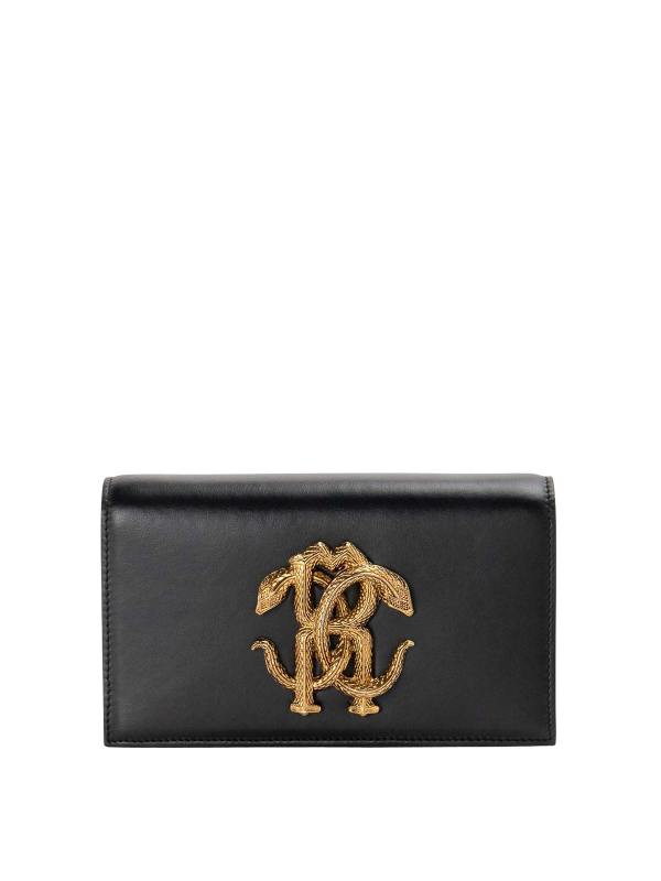 Roberto Cavalli Sac Porté Épaule - Noir