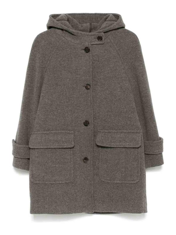 Dunst Manteau Court - Gris