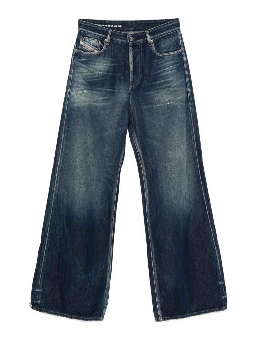 Diesel Jean Bootcut - Foncé Délavé