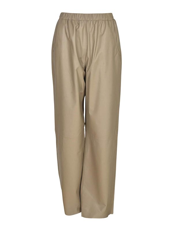 Simonetta Ravizza Pantalons Décontractés - Crème