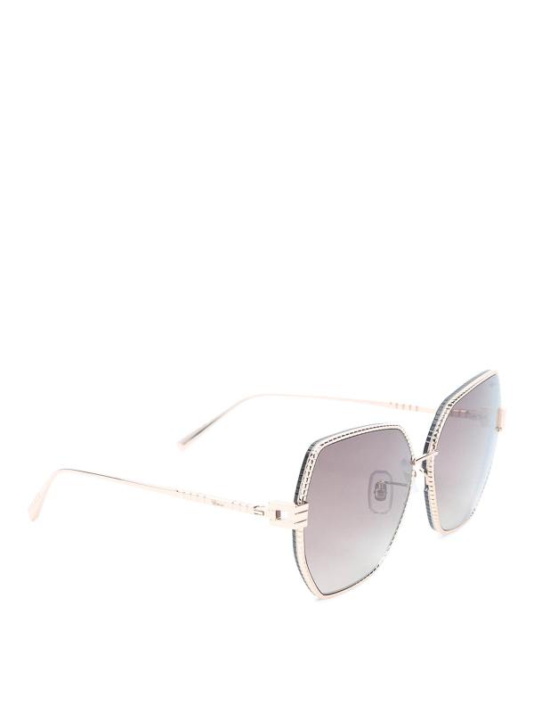 Chopard Lunettes De Soleil - Or R