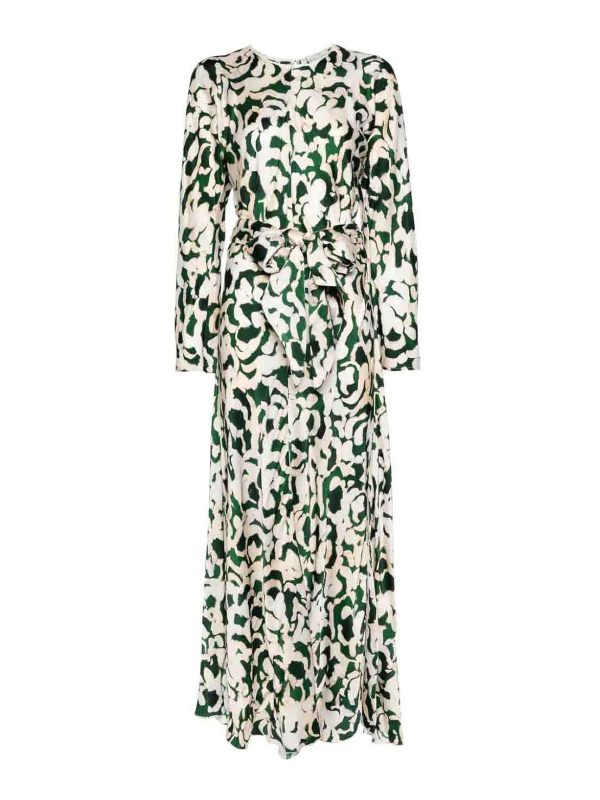 Forte Forte Maxi Robe - Vert