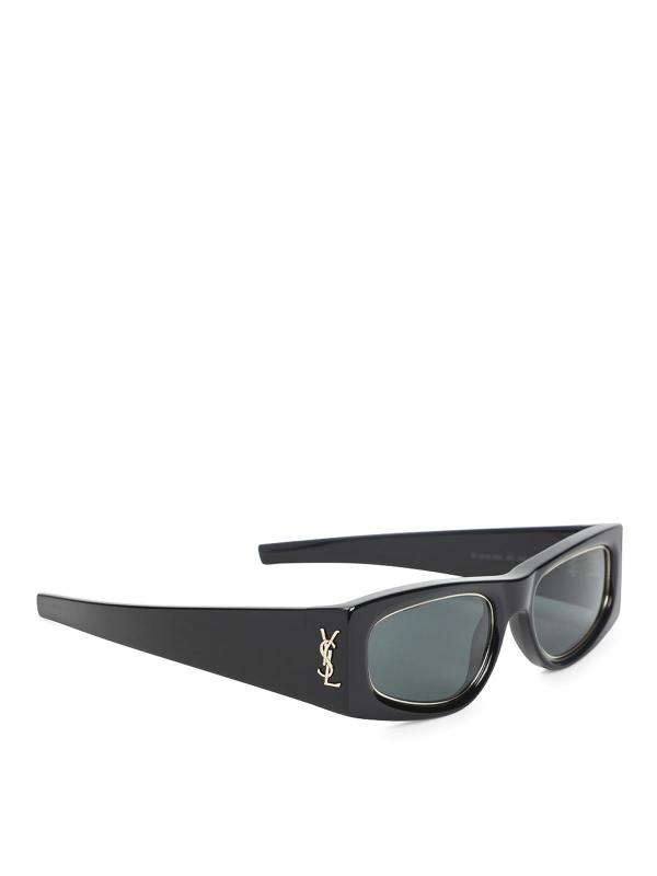 Saint Laurent Lunettes De Soleil - Noir