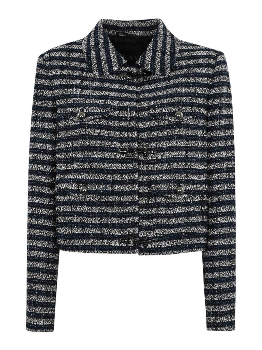 Fay Veste Casual - Bleu