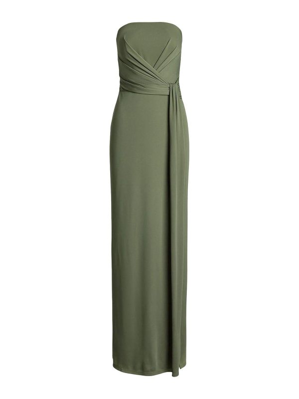 Lauren Ralph Lauren Robe Au Genou - Vert