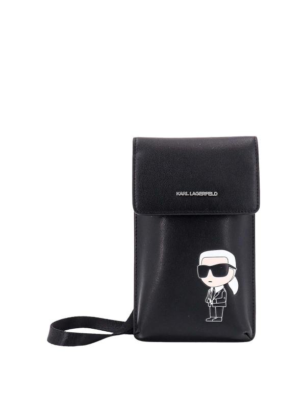 Karl Lagerfeld Sac Porté Épaule - Noir
