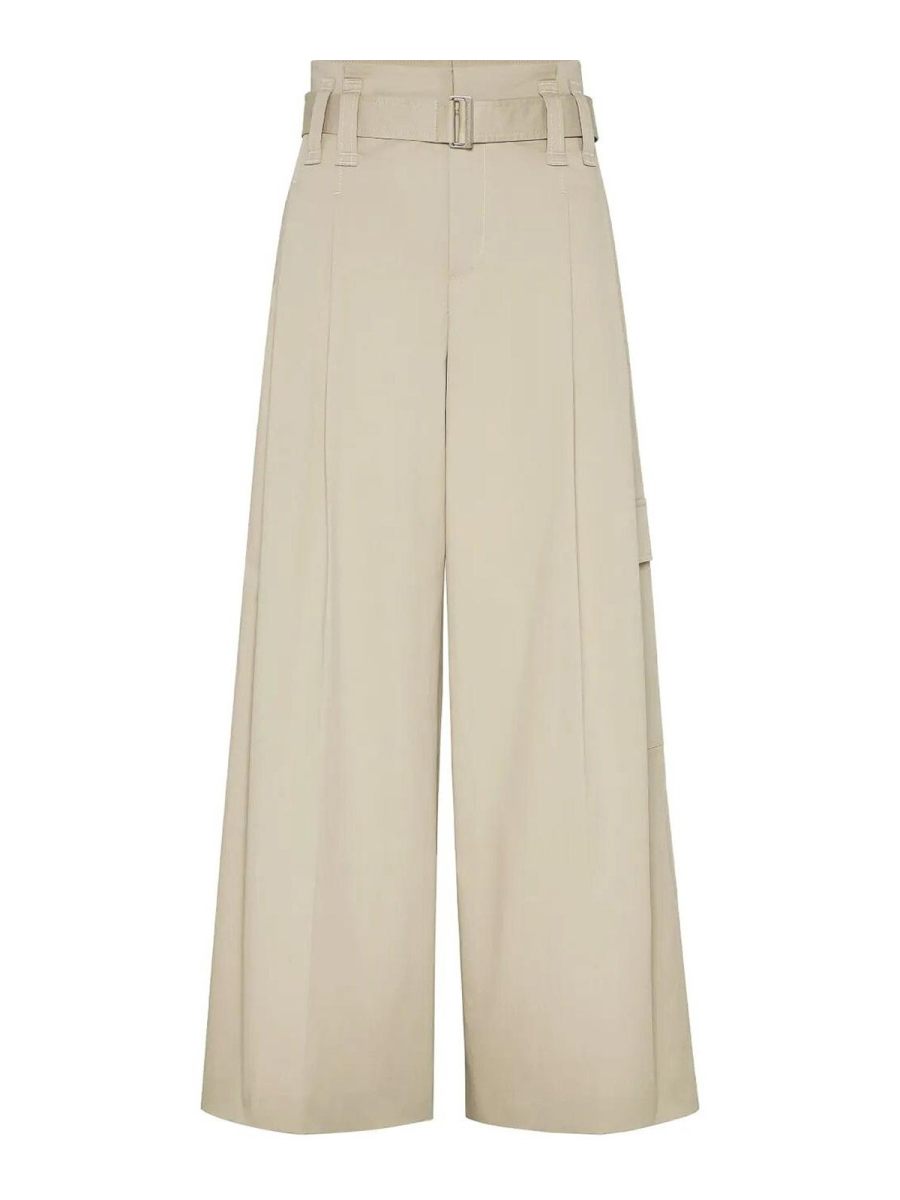 Brunello Cucinelli Pantalons Décontractés - Gris