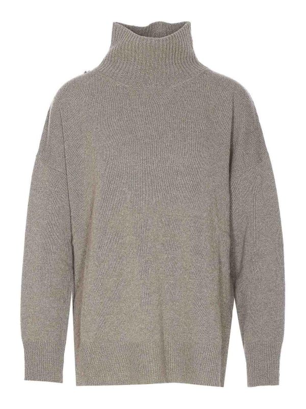 Roberto Collina Pull Col Rond - Gris