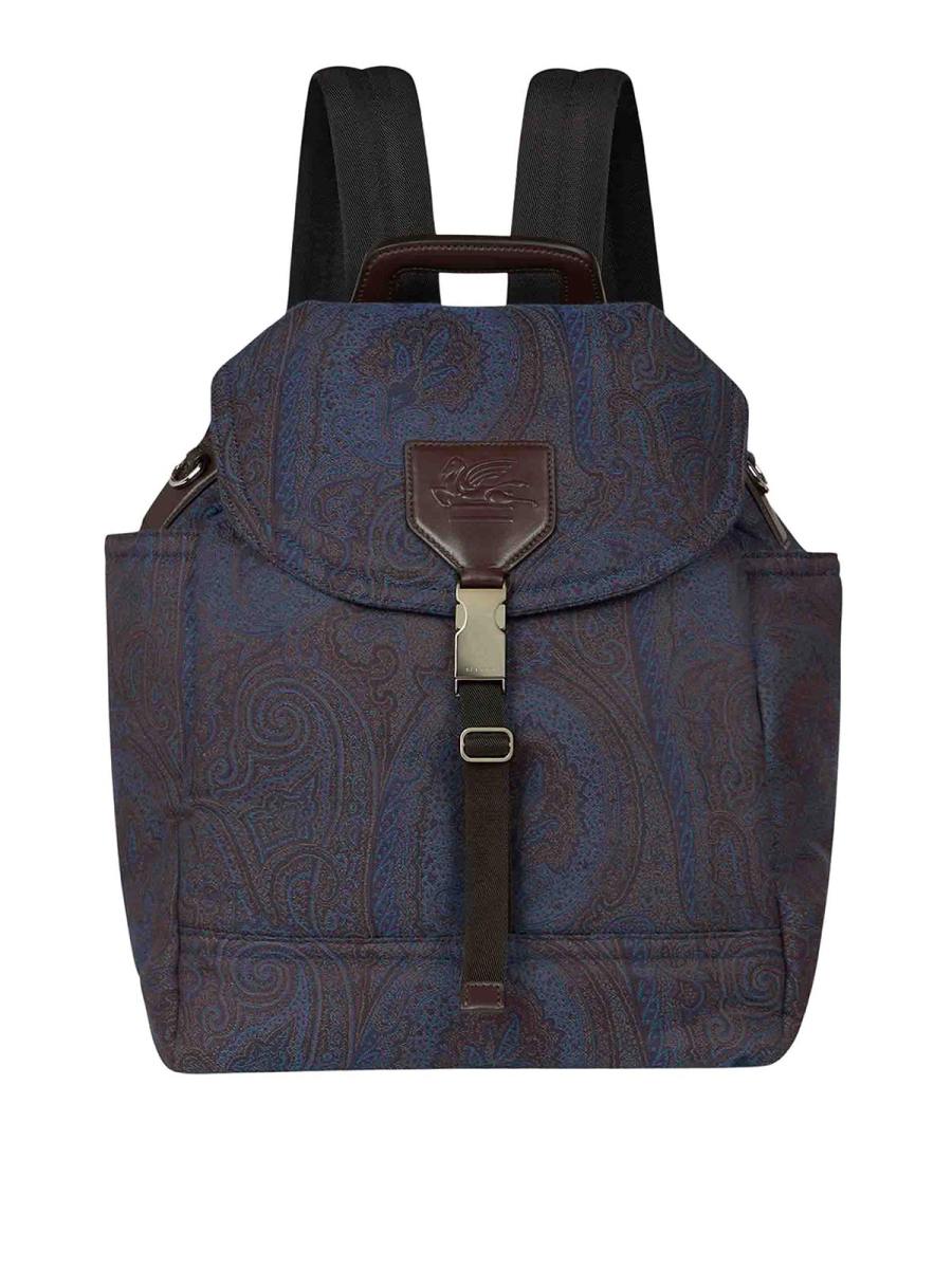 Etro Sac À Dos - Bleu