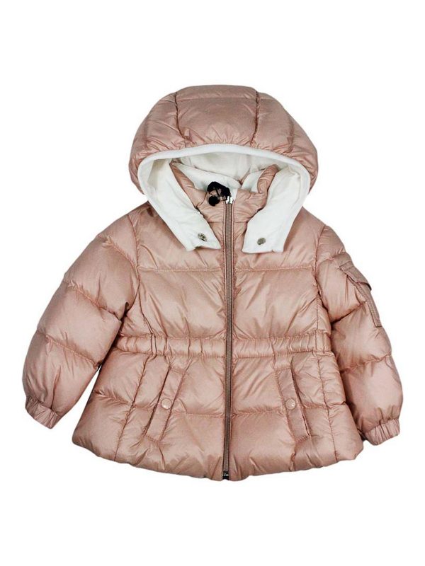 Moncler Jr Manteau Court - Rose