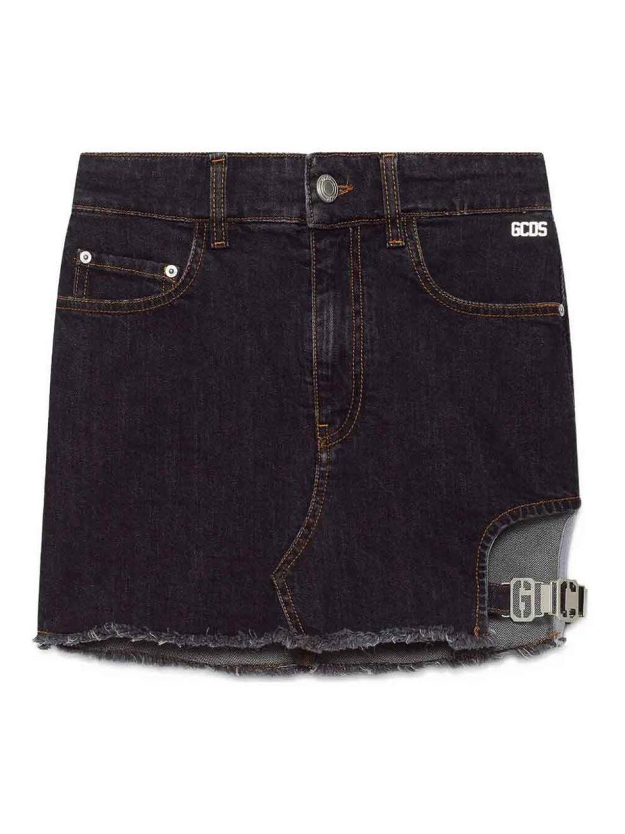 Gcds Mini Jupe - Noir