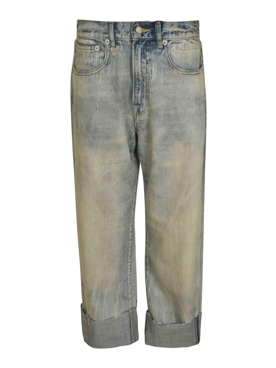 R13 Pantalons Décontractés - Bleu