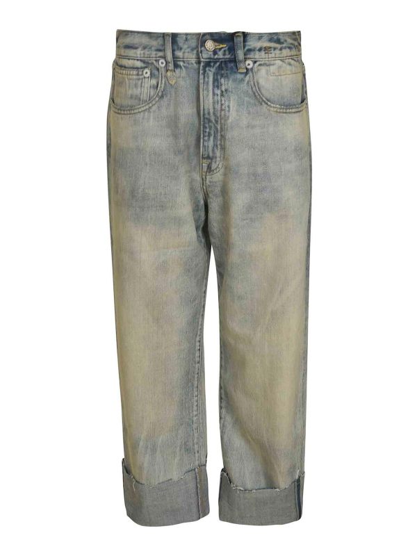 R13 Pantalons Décontractés - Bleu