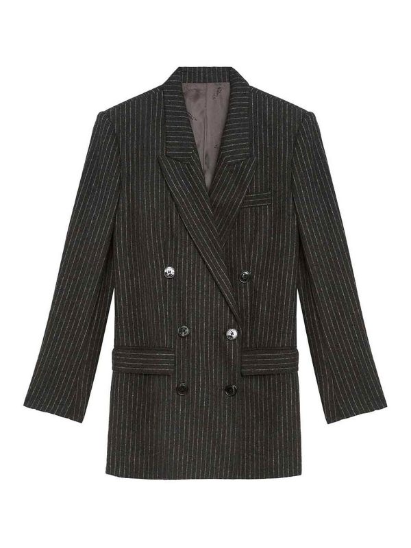 Isabel Marant Veste Casual - Gris Foncé