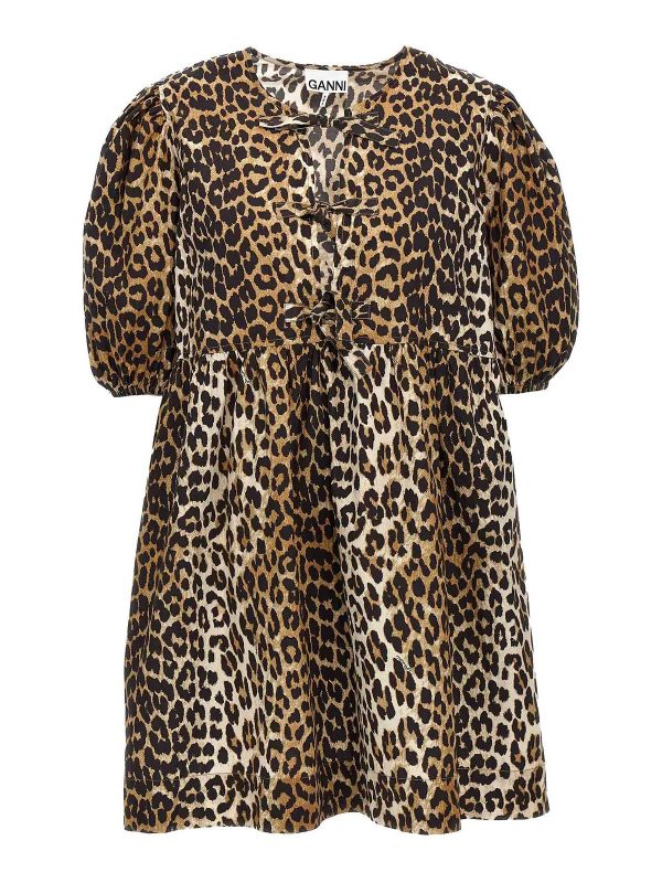 Ganni Robe Courte - Multicolore