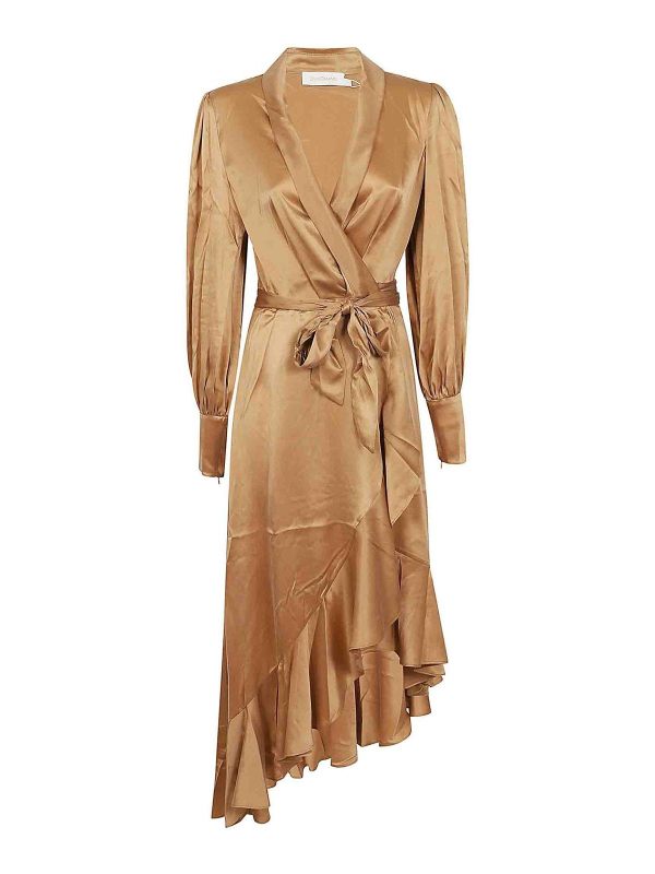 Zimmermann Robe Au Genou - Beige