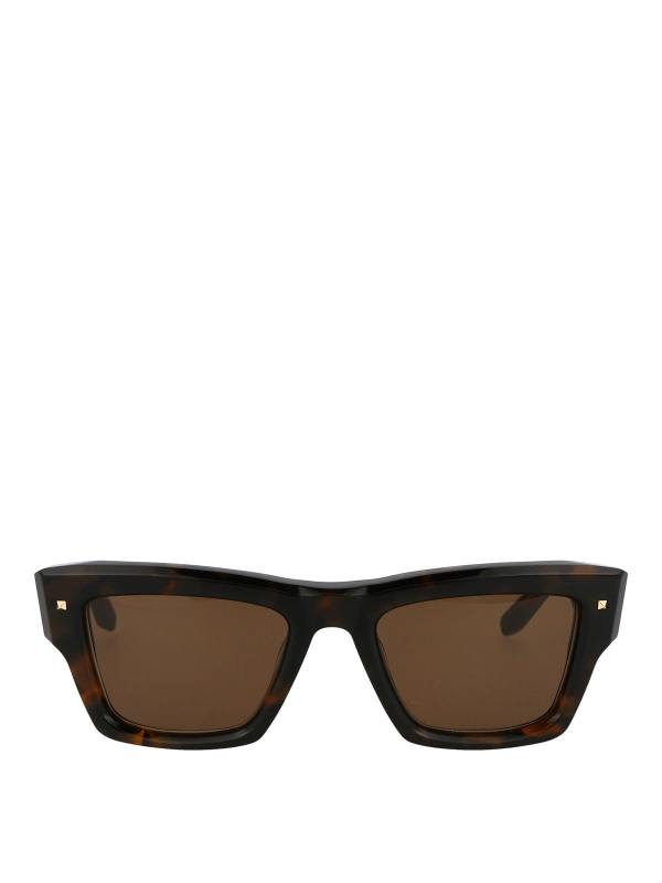 Valentino Garavani Lunettes De Soleil - Marron