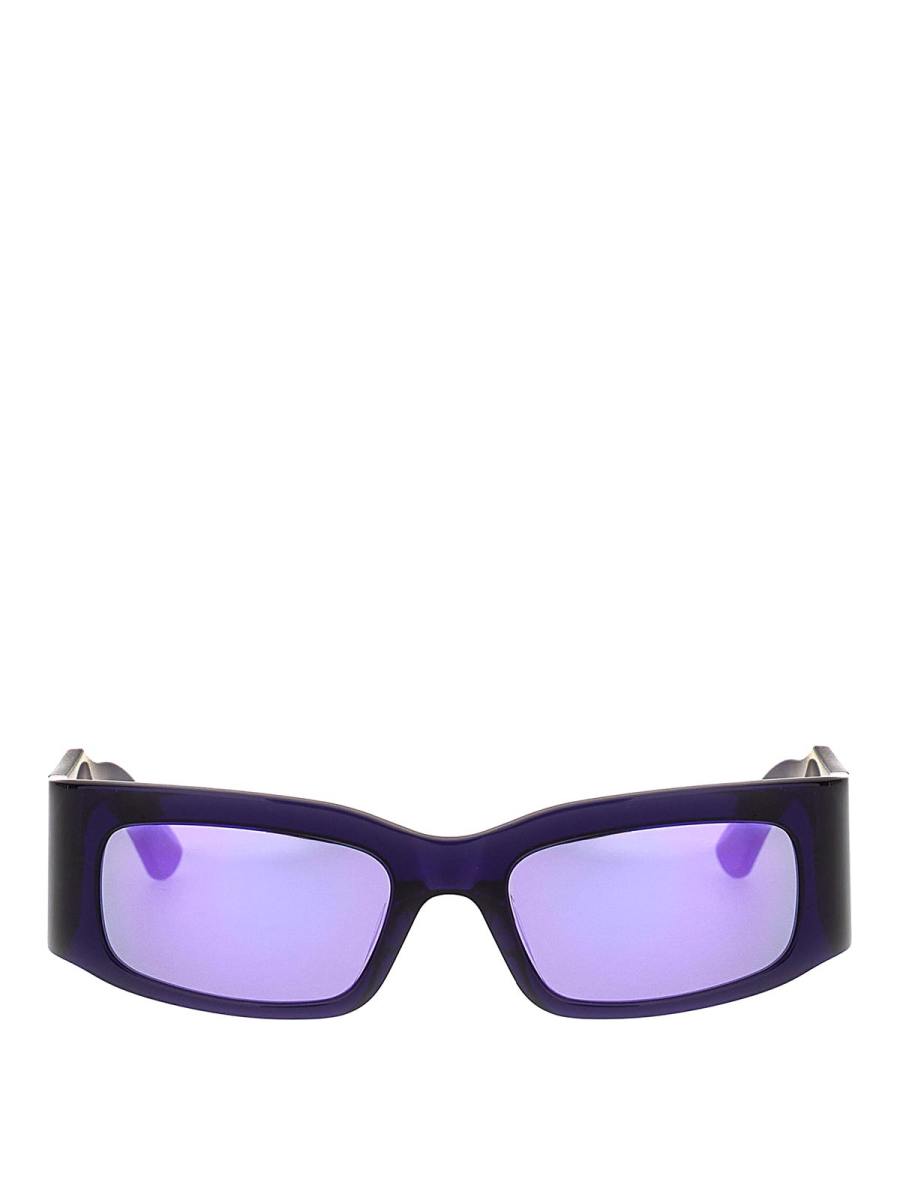 Balenciaga Lunettes De Soleil - Violet