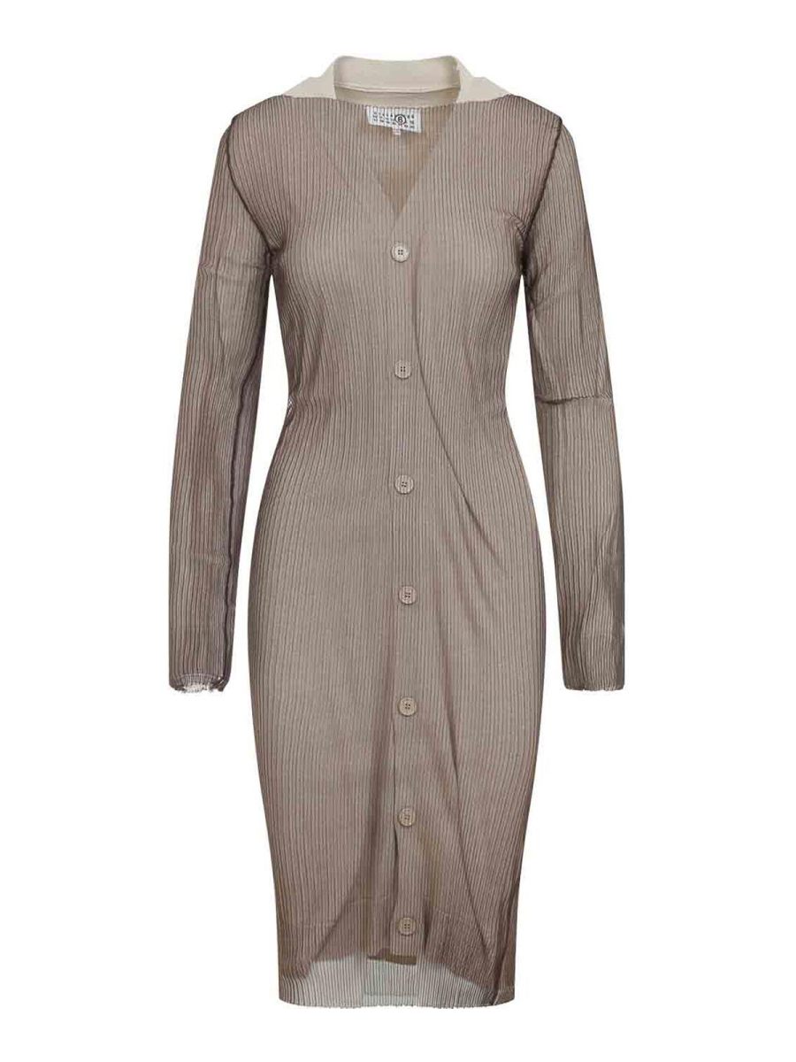 MM6 Maison Margiela Cardigan - Beige