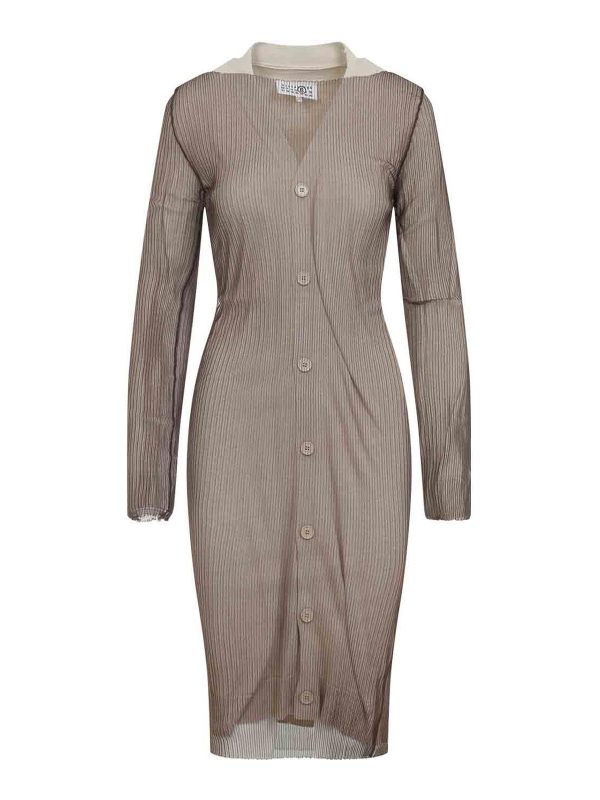 MM6 Maison Margiela Cardigan - Beige
