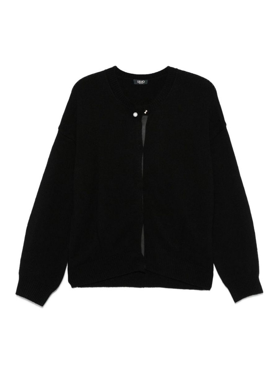 Liu Jo Pull Col Rond - Noir