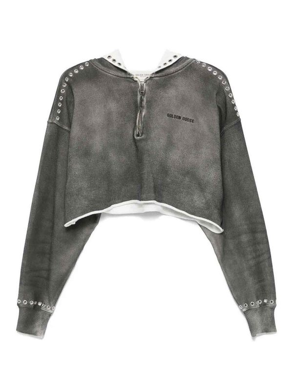 Golden Goose Sweat-Shirts - Gris Foncé