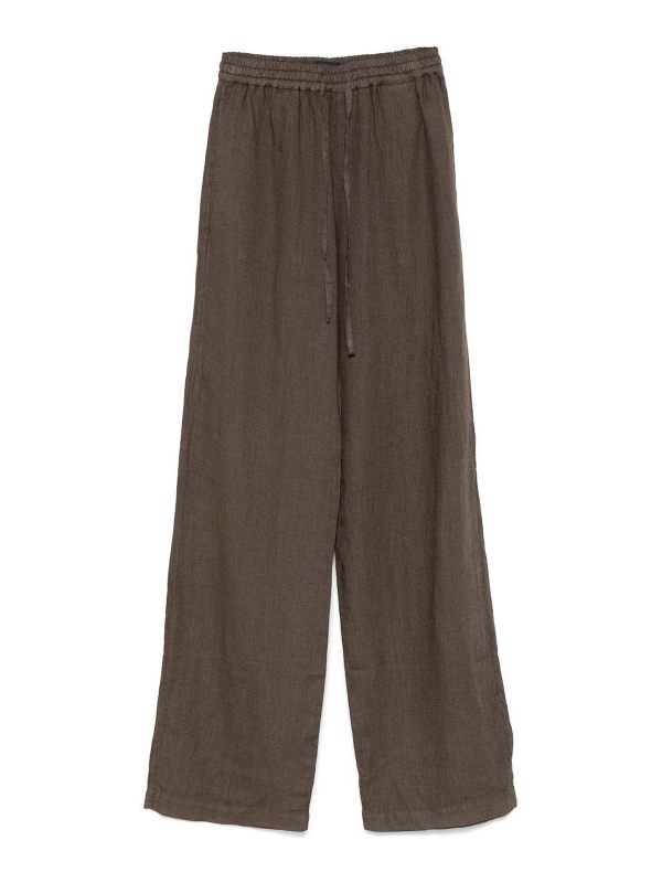 Fay Pantalons Décontractés - Marron