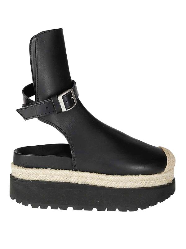 Sacai Sandales - Noir
