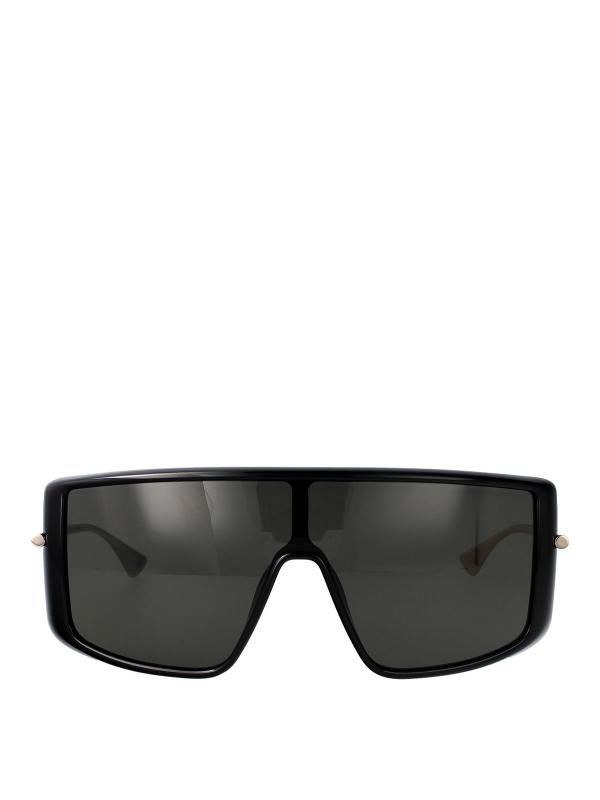 Alexander Mcqueen Lunettes De Soleil - Noir