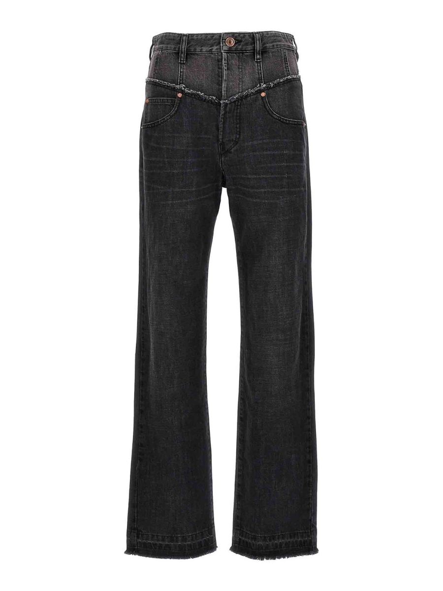 Isabel Marant Jean Bootcut - Gris