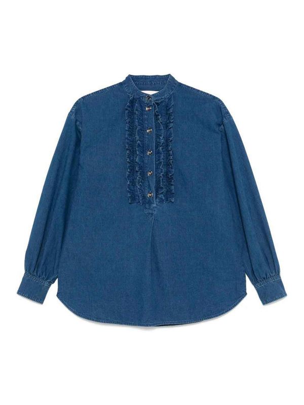 Valentino Chemise - Foncé Délavé