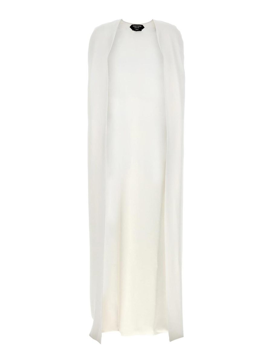 Tom Ford Robe De Soirée - Blanc