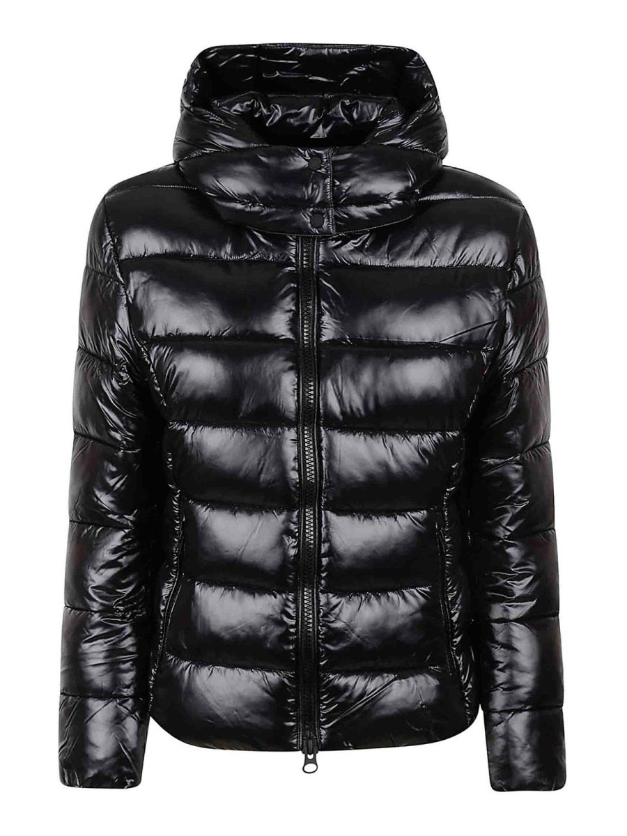 Save the Duck Manteau Au Genou - Noir