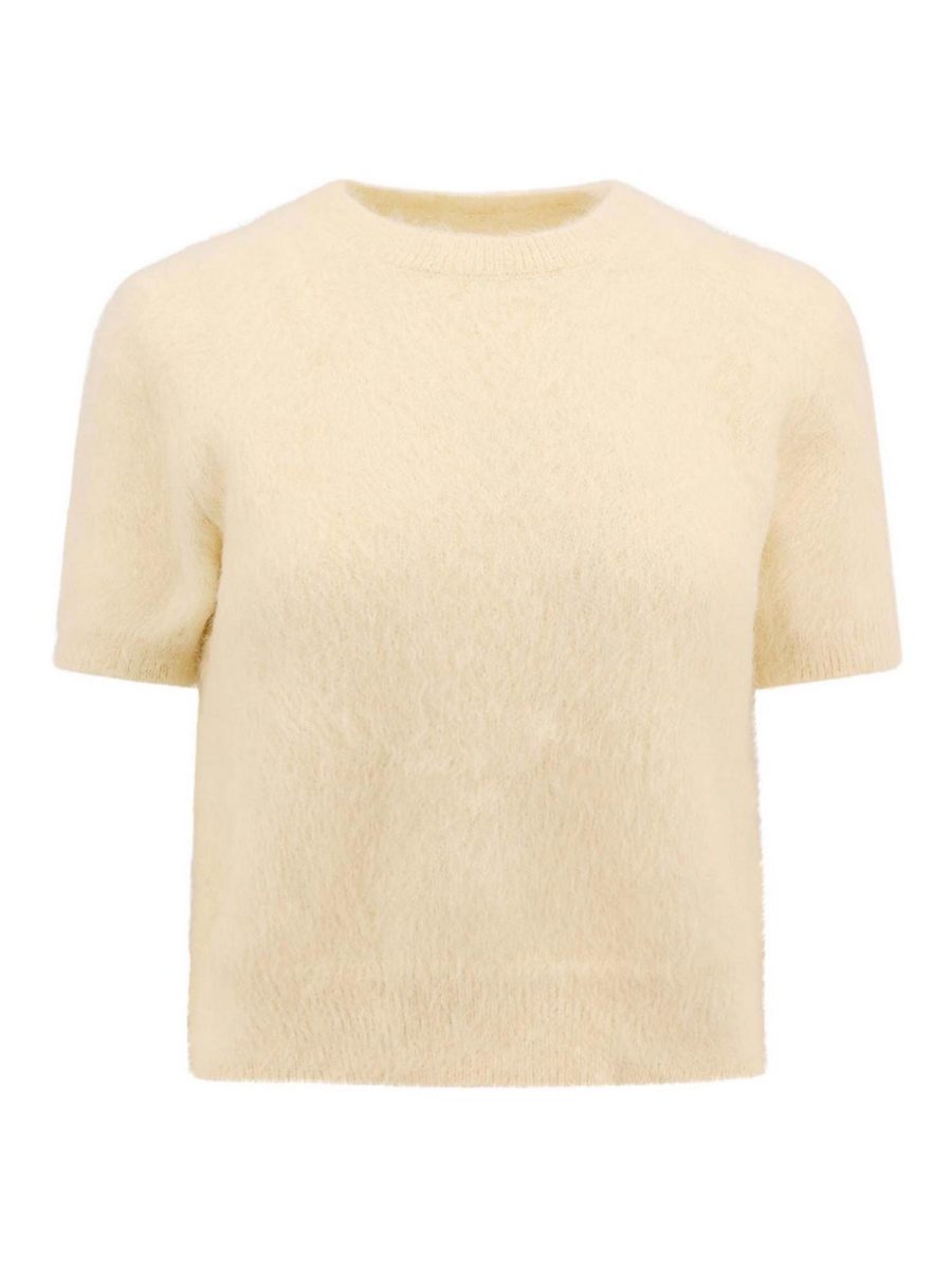 Maison Margiela Pull Col Rond - Jaune