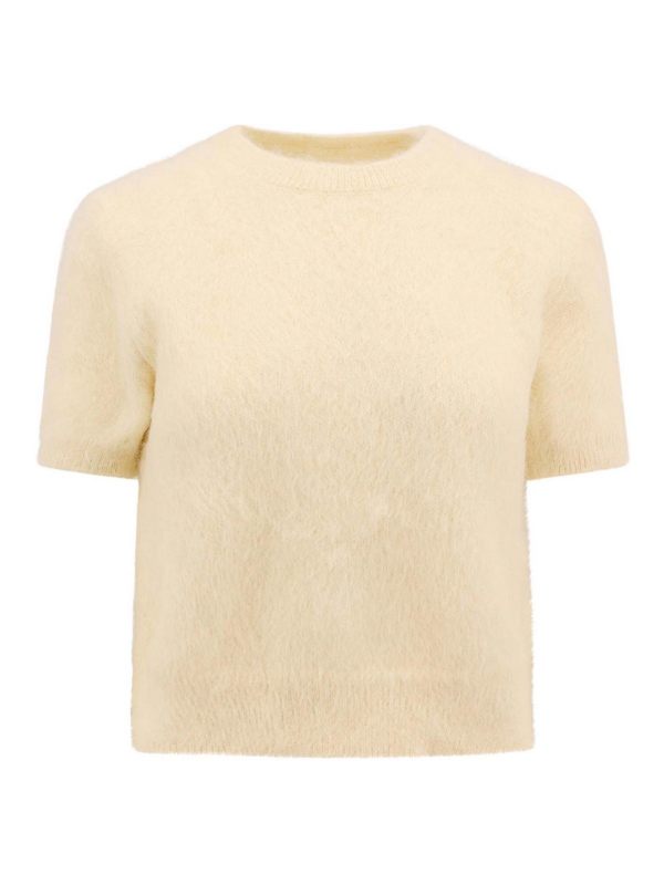 Maison Margiela Pull Col Rond - Jaune