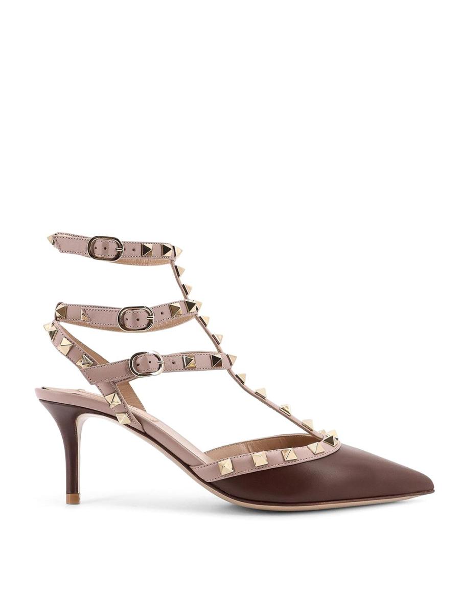 Valentino Garavani Chaussures À Talon - Marron Clair