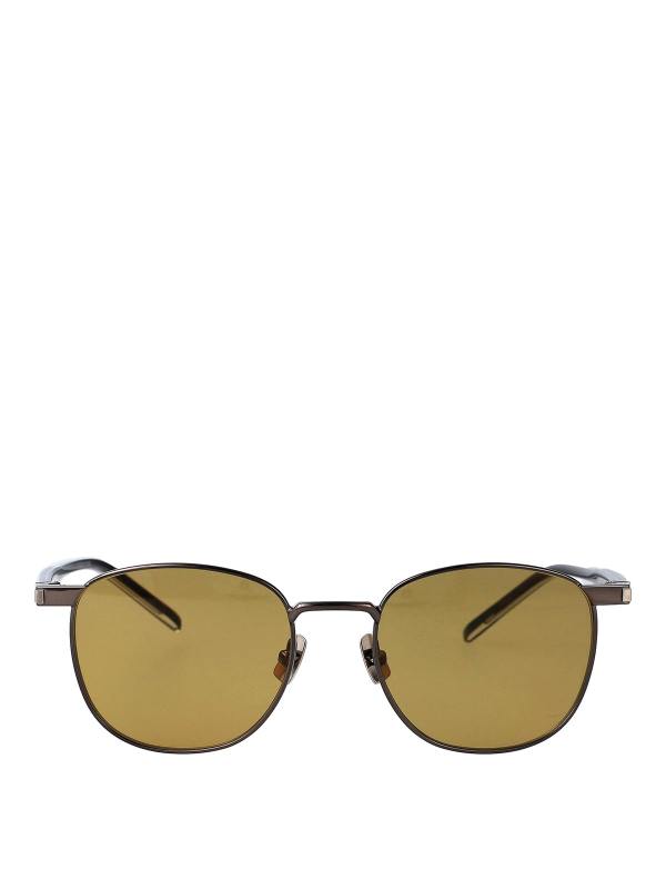Saint Laurent Lunettes De Soleil - Argent