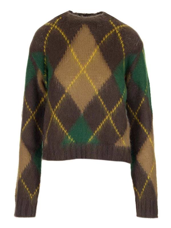 Kenzo Pull Col Rond - Argyle