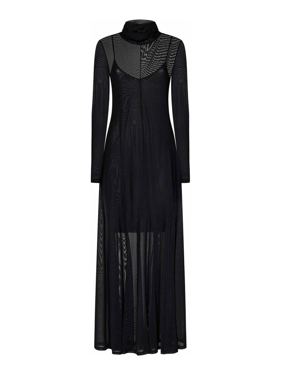 Remain Birger Christensen Maxi Robe - Noir