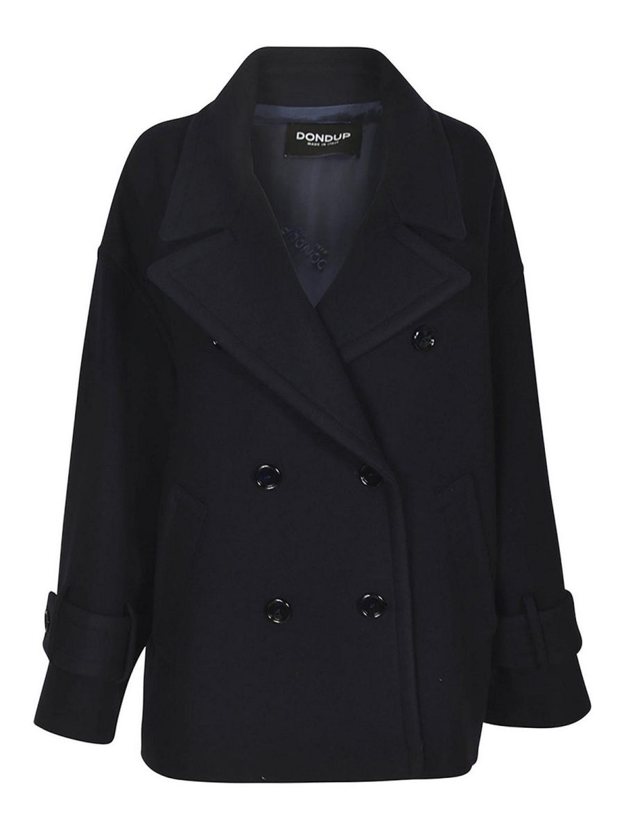 Dondup Manteau Court - Noir