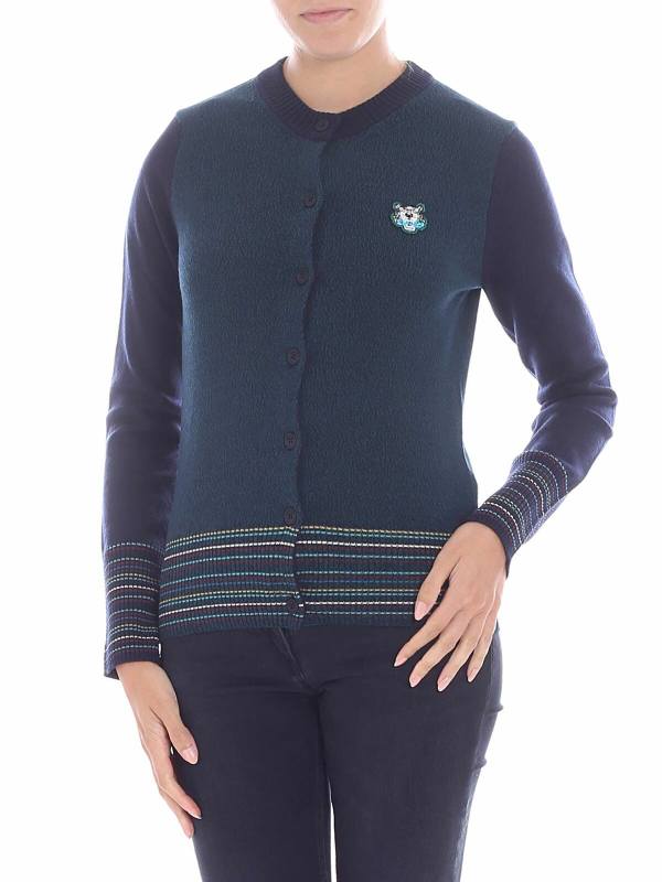 Kenzo Cardigan - Bleu