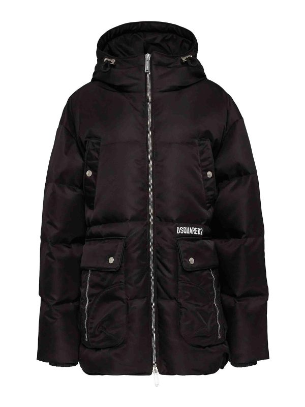 Dsquared2 Manteau Court - Noir