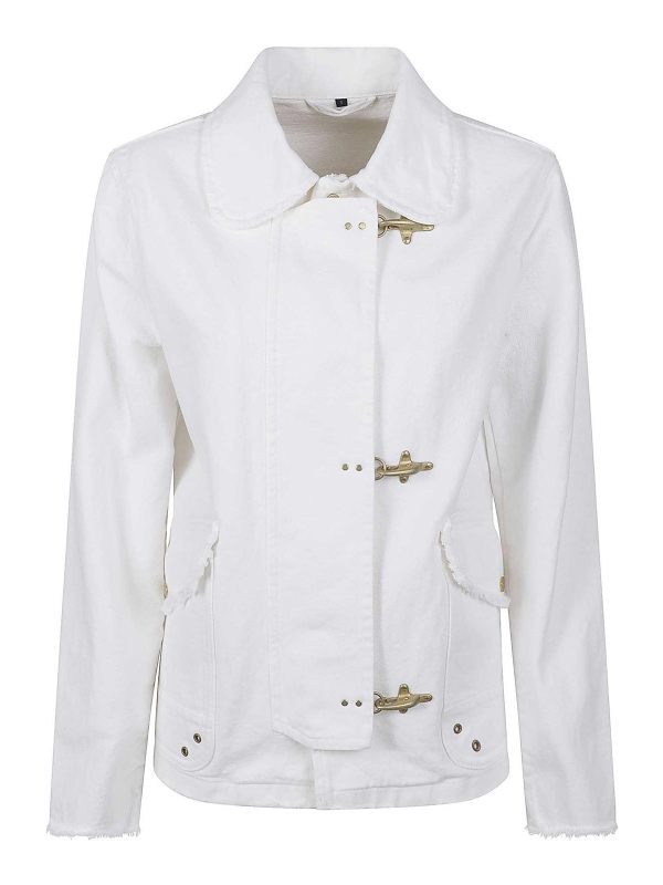 Fay Veste Casual - Blanc