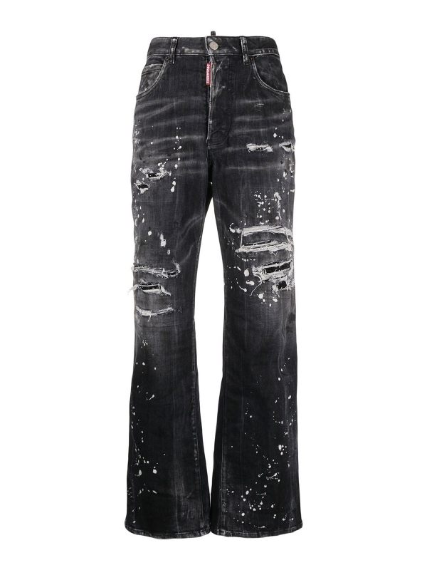 Dsquared2 Jean Bootcut - Noir