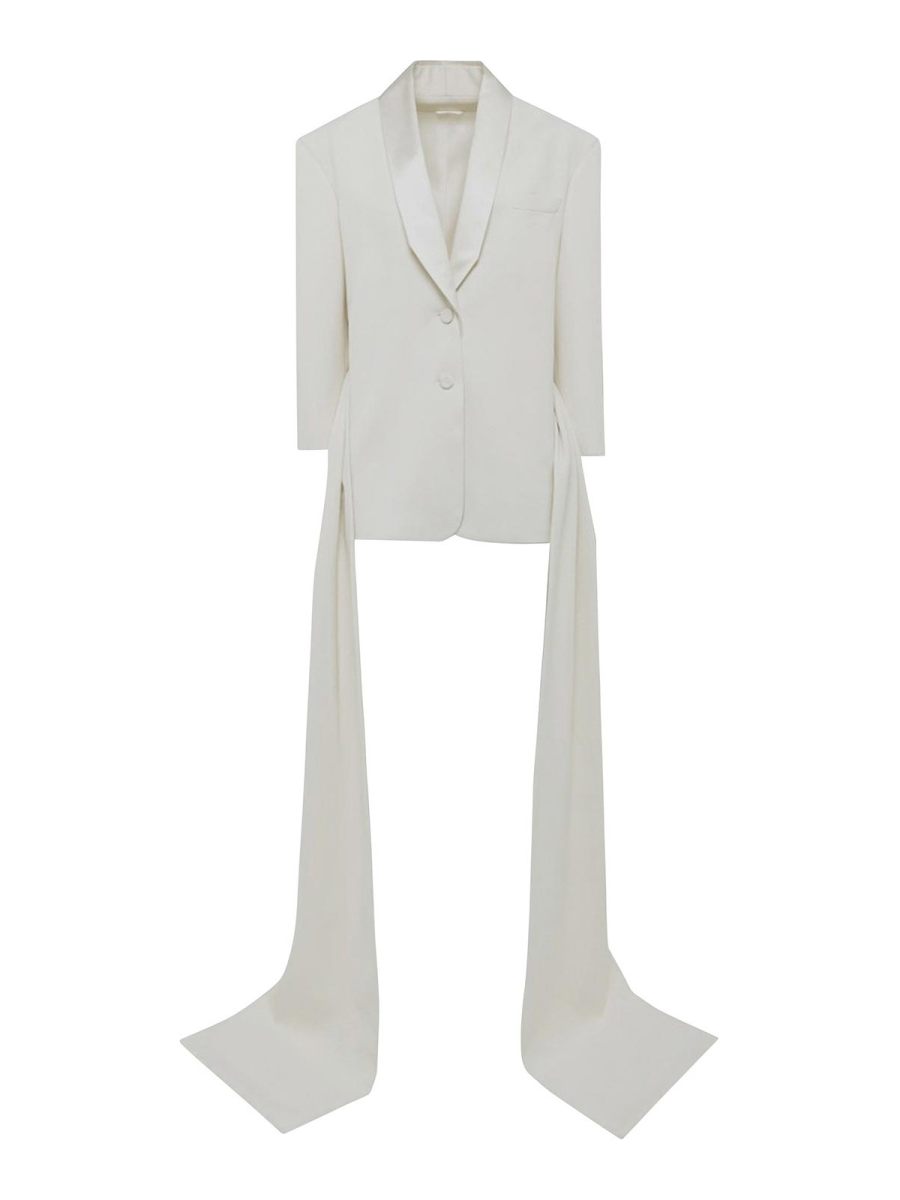 Del Core Veste Casual - Blanc