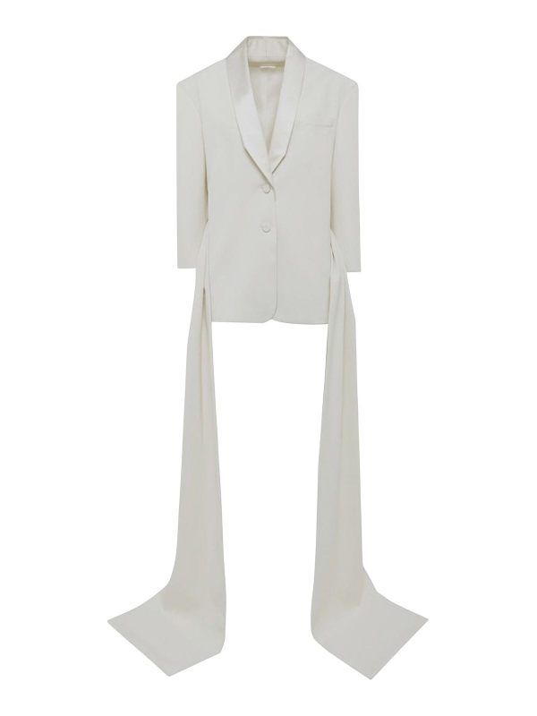 Del Core Veste Casual - Blanc