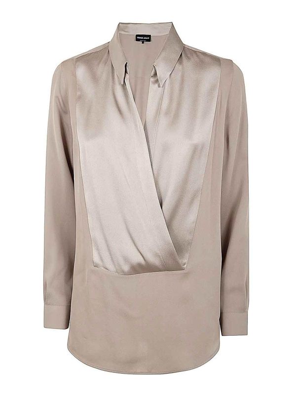 Giorgio Armani Chemise - Blanc